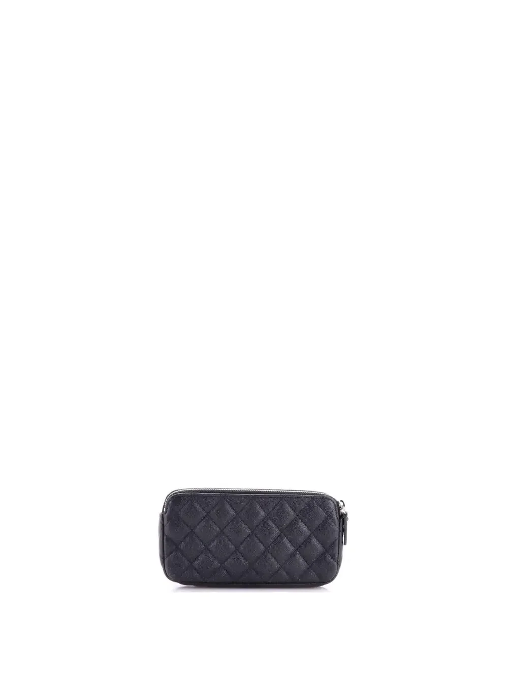 Chanel Double Zip Clutch With Chain #322601C29B